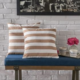 CORONADO STRIPE SQUARE PILLOW - SET OF 2