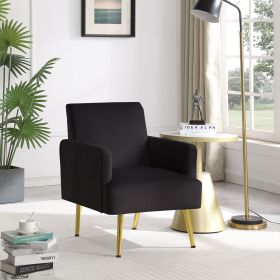 Reading Armchair Living Room Comfy Accent Chairs, Bedroom Chairs for Office Bedroom with Arm Rest, Lounge Chair for Office and Study (Color: as Pic)