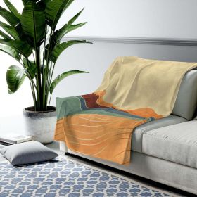 California Sun Velveteen Plush Blanket (size: 50" x 60")