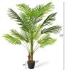 Indoor Outdoor Decorative Accessories Artificial Areca Palm Decorative Silk Tree